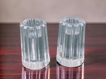 Pair Of Tiffany Candle Holders
