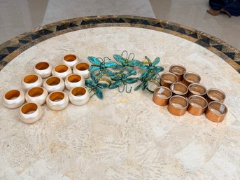 Assortment Of Napkin Rings