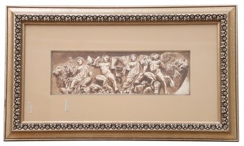 18th Century Pen And Ink Drawing Of Four Putti