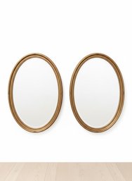 Mirrors - Oval - Ornate Gold Gilded