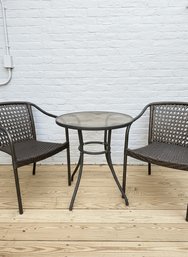 Outdoor - Bistro Set - Round Table & Chairs
