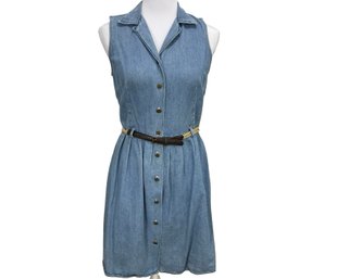 Laundry By Shelli Segal Denim Dress Size 6