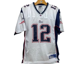 Brady Patriots #12 NFL Jersey Size XL Youth