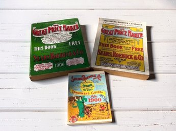 Three Sears Roebuck & Co. Books
