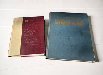 World Atlas And US & Canada Atlas