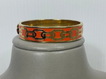 Halcyon Days Chain Hinged Bangle Bracelet