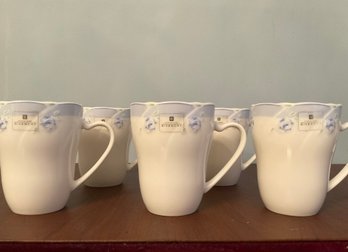 Givenchy Porcelaine Yamake Intl Japan Set Of 5 Mugs All New