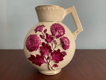 Antique Avalon Faience Chesapeake Pottery Pitcher