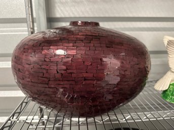 Oval Shape Crackle Accessory Item