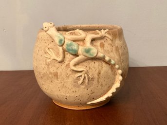 Lizard Ceramic Planter