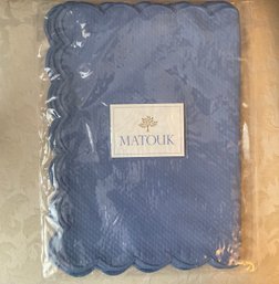 Matouk Savannah Gardens Azure Placemats Set Of Three