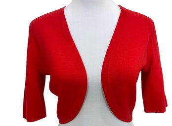 Michael Kors  Merino Wool Cropped Cardigan Size Medium