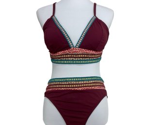 La Blanca Bikini Top & Bottom Size 12/14