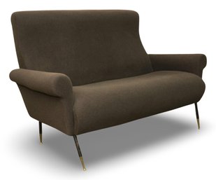 Mid Century Modern Arflex Custom Covered Loveseat