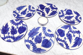 Hand Painted Dinner Plates