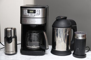 Cuisinart Coffee Pot And Extras Including Almond Cow