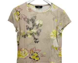 MaxMara Weekend Butterfly Shirt Size Large