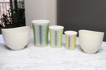 ISi Basics Silicon Bowls And Chef'n Pinch N Pour Measuring Cups