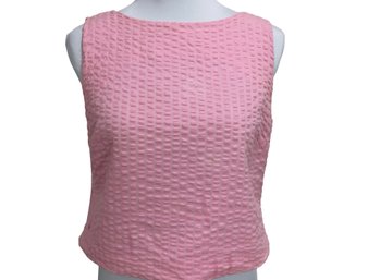 Lilly Pulitzer Pink Cotton Sleeveless To Size 8