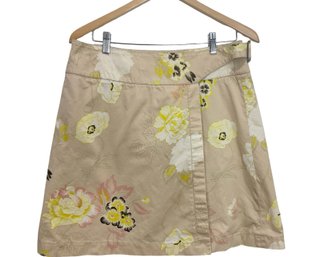 Max Mara Weekend Cotton Wrap Skirt Size 12