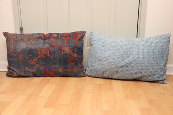 Pair Of Pottery Barn Throw Pillows