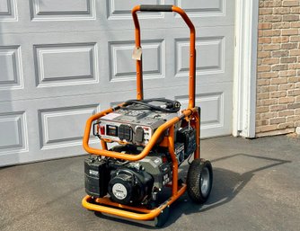 RIDGID 6,800 Running Watts Portable Generator With Electric Start
