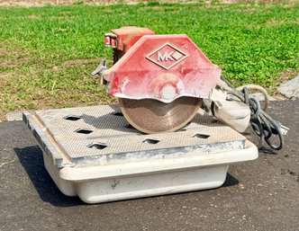 MK Diamond MK-170 Electric Tile Saw With Water Tray