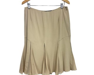 Lafayette 148 Wool Blend Flutter Skirt Size 14P