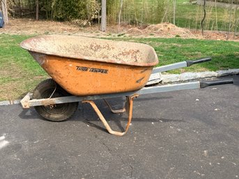 True Temper Steel Wheelbarrow
