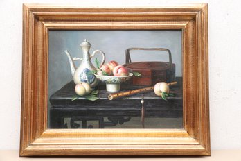 (BRONXVILLE PICK UP) Still Life Fruit Table