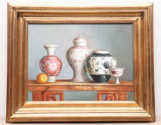 (BRONXVILLE PICK UP) Still Life Jars On Tables