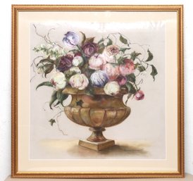 (BRONXVILLE PICK UP) Still Life Fruit Bowl Watercolor Print Signed
