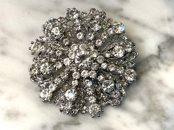 Rhinestone Broach Costume Jewelry