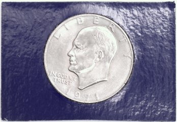 1971 Dwight Eisenhower Silver Dollar