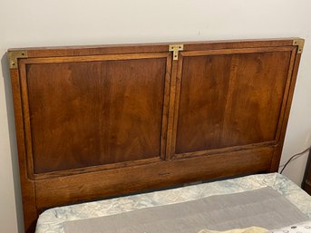 Henredon Campaign Headboard