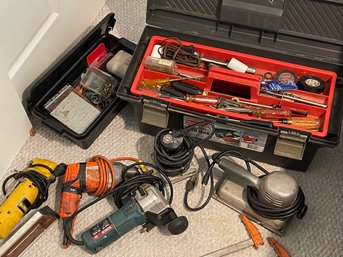 Assortment Of Power Tools & Hand Tools