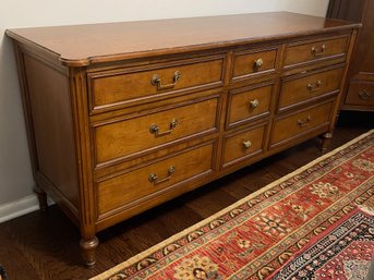 Vintage Bodart Long Nine Drawer Dresser