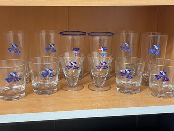 Nautical Drinking Glass Set