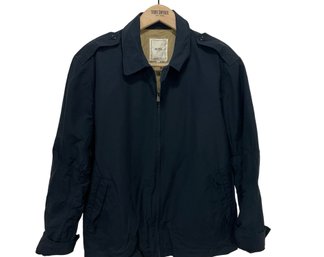 Todd Snyder Navy Blue Cotton & Nylon Blend Jacket Size XL NEW
