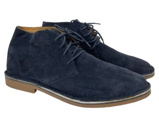 Nunn Bush Blue Suede Boots Size 11