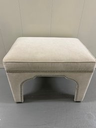 Nailhead Ottoman