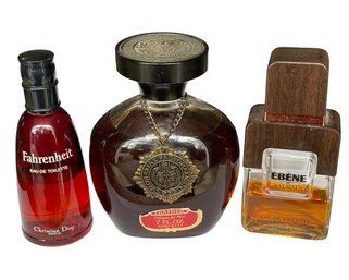 Dior, Balmain & Royal Regiment Men's Cologne Trio