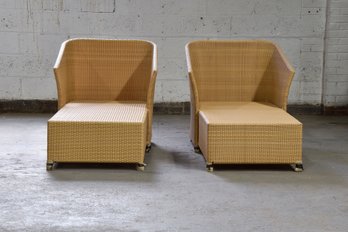 Pair Of  Walters Outdoor 'Malibu' Chaise Lounges (Set Of 2 ) Frames Only