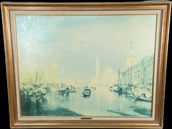 Venice Framed Landscape Print After J.M.W. Turner