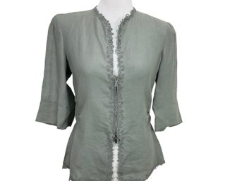 Giorgio Armani Linen Jacket Size 42