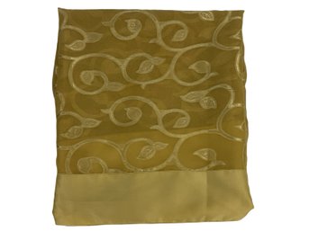 Gold Sheer Tablecloth