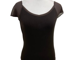Lauren Ralph Lauren Brown Top Size M