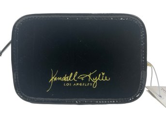 Kendall & Kylie Black Velvet Crossbody New With Tags