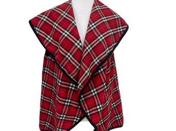 Mudpie Red Tartan Vest