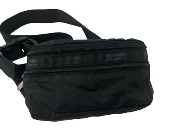 Le Sportsac Black Fanny Pack